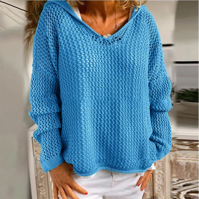 Aveline Lightweight V Neck Sweater