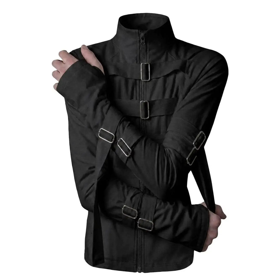 Raven Adjustable Buckle Utility Jacket