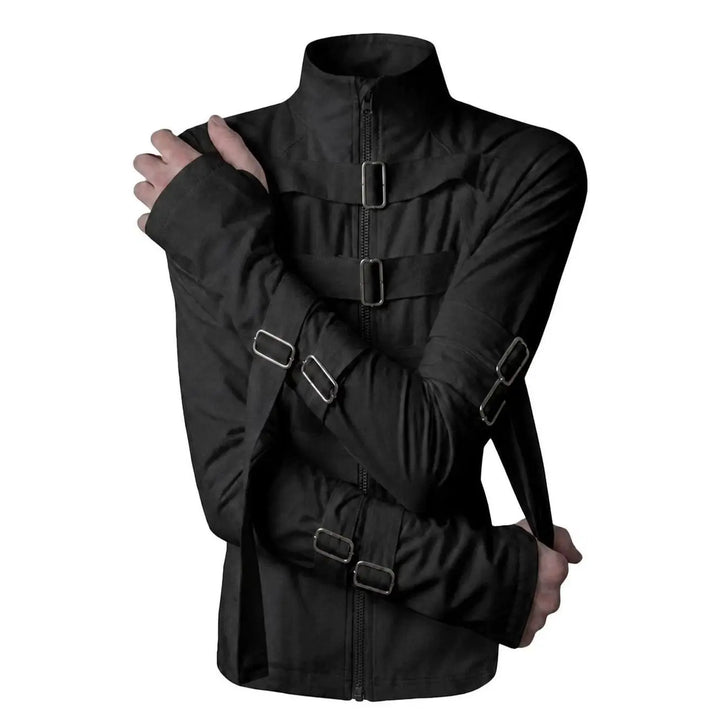 Raven Adjustable Buckle Utility Jacket