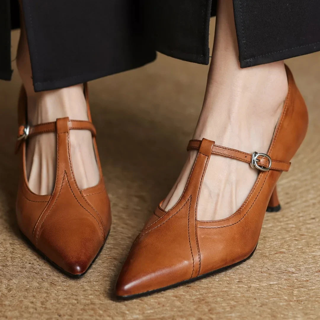 Guinevere Leather Pumps