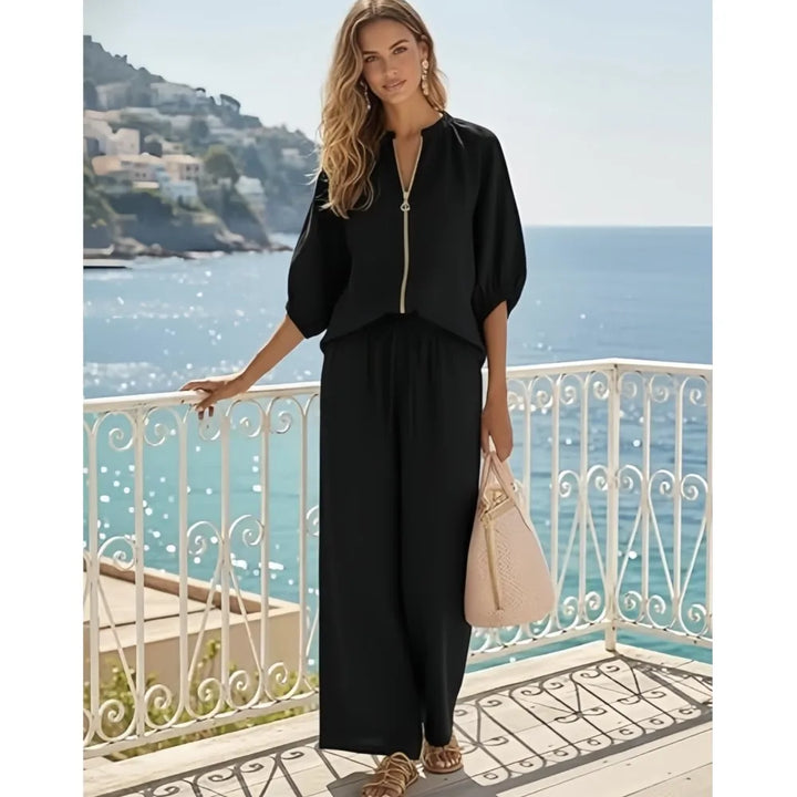Cambria Relaxed Trouser Set