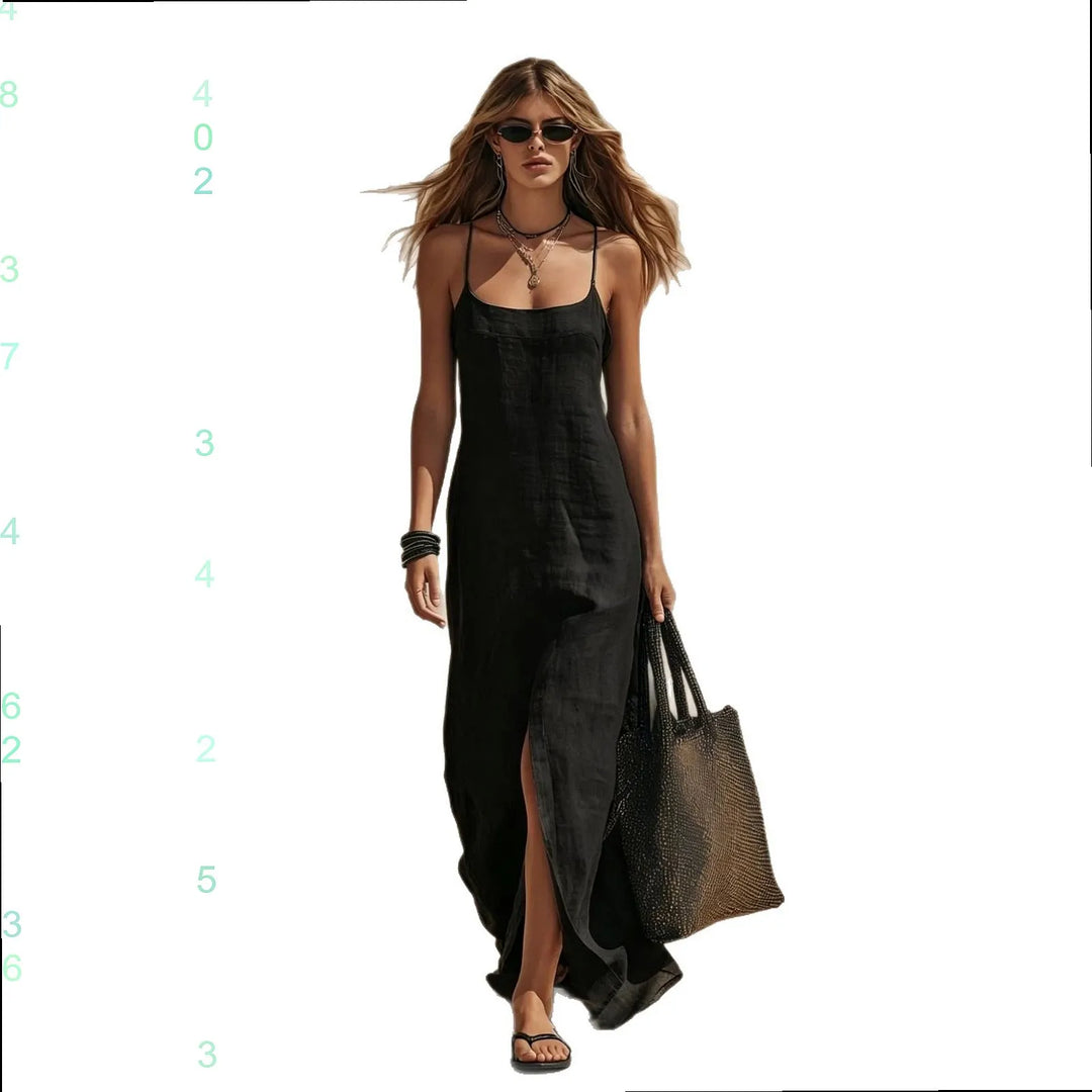Sabrina Elegant Sleeveless Maxi Dress