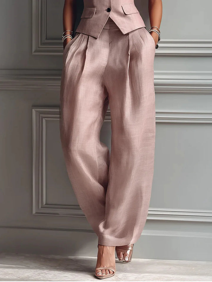 Camille Elegant Tailored Two-Piece Set