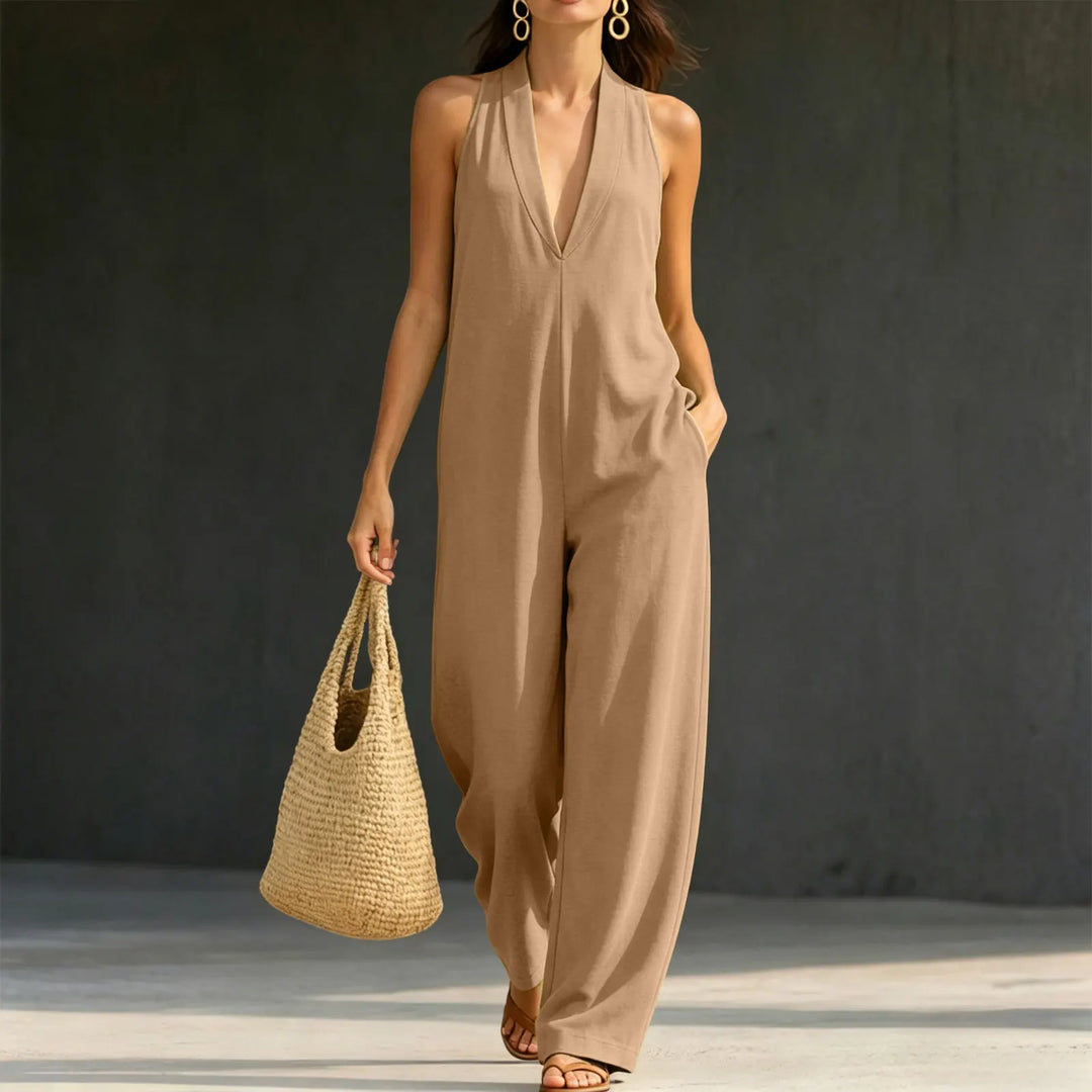 Callista Comfortable Wide Leg Jumpsuit