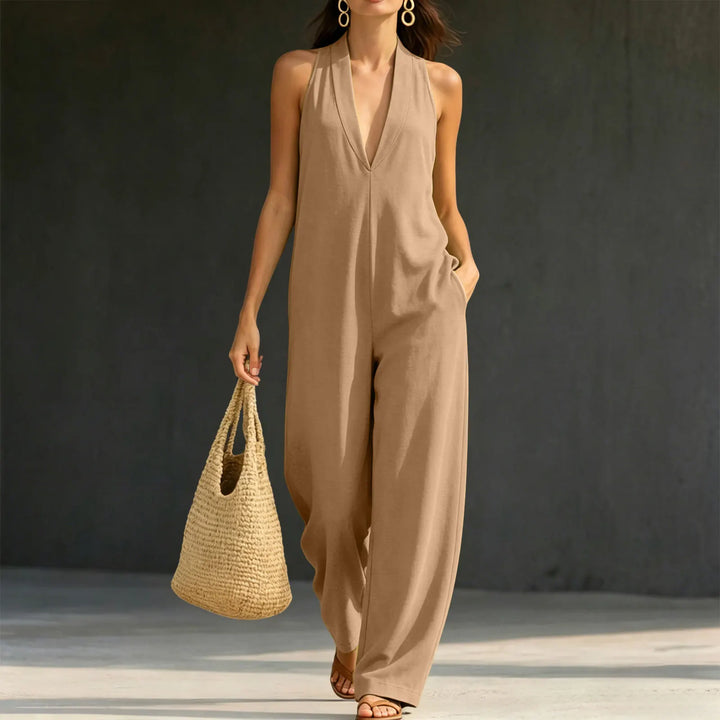 Callista Comfortable Wide Leg Jumpsuit