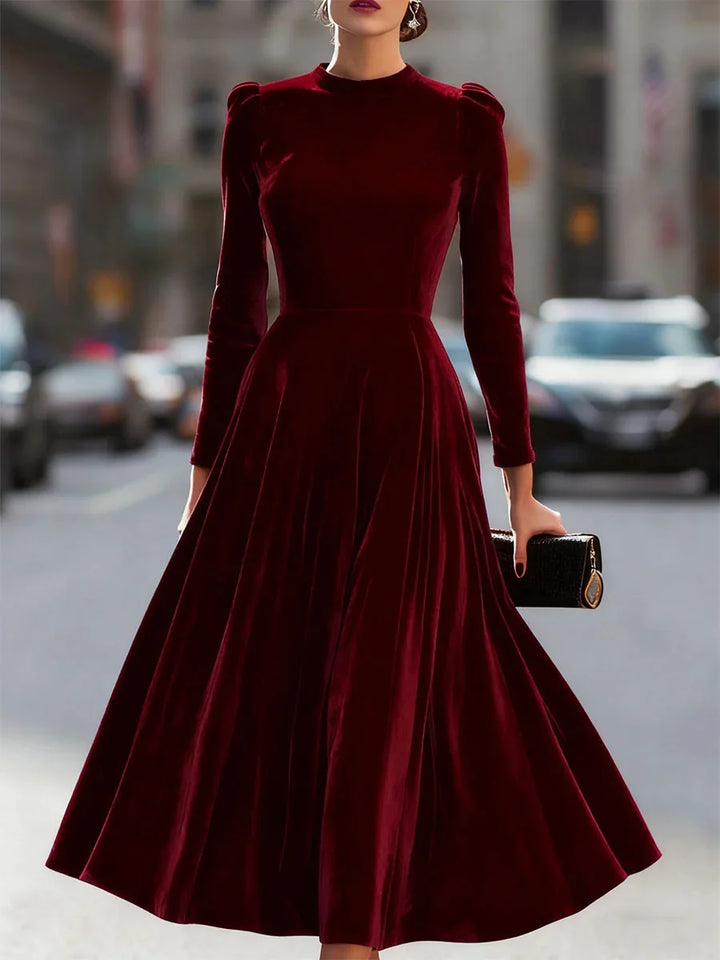Colette Round Neck Maxi Dress