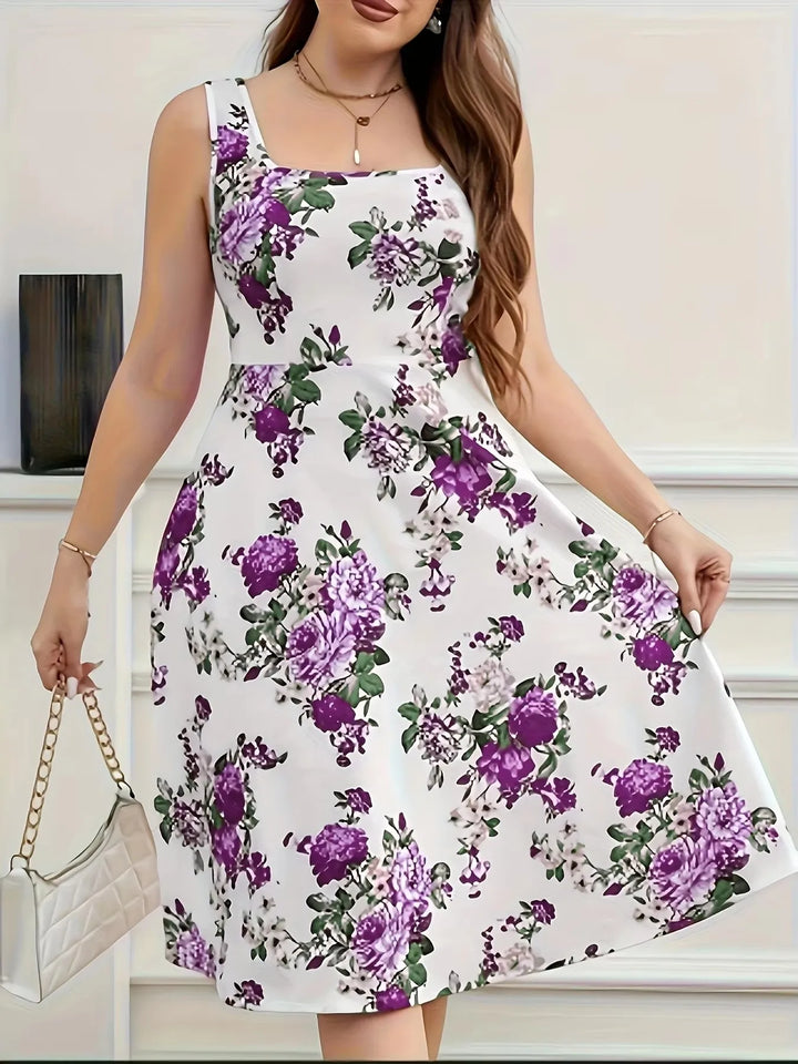 Rosalie Floral Midi Dress
