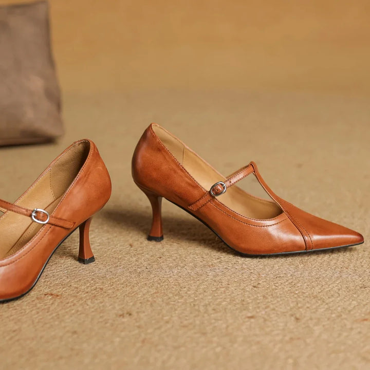 Guinevere Leather Pumps