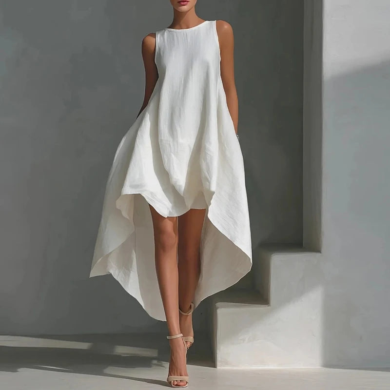 Oakley Flowy High Low Maxi Dress