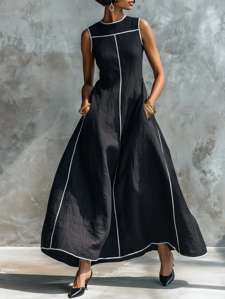 Emery Elegant Flowy Maxi Dress