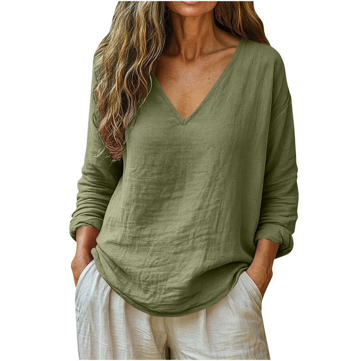 Susy Breathable Long Sleeve Casual Top
