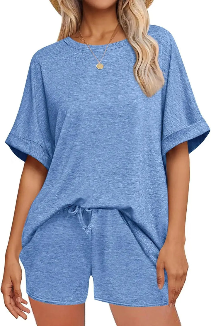 Quinn Casual Lounge Shorts Set