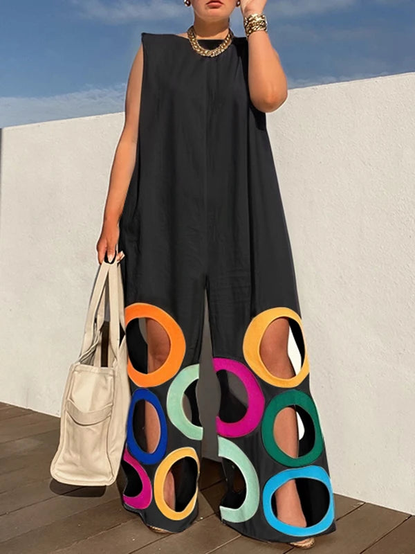 Rosalind Flattering Geometric Maxi Dress