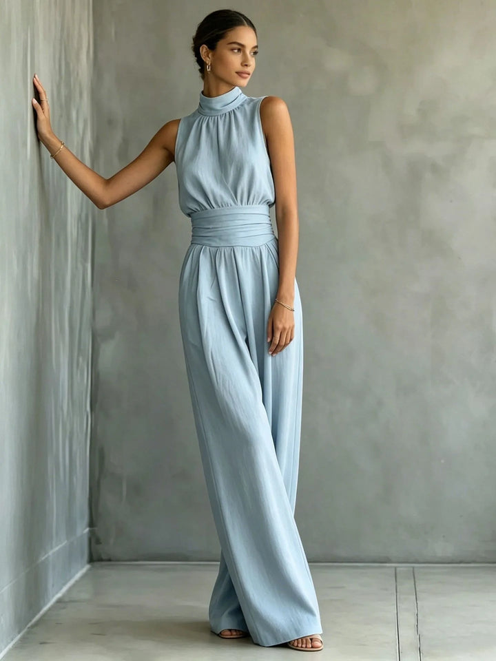 Angeline Sleeveless Wide Leg Jumpsuit