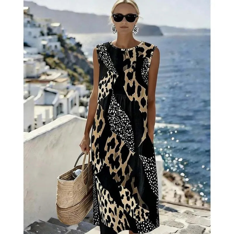 Alessia Relaxed A Line Maxi Dress