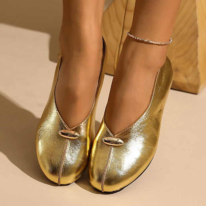 Celeste Pointed Toe Ballet Flats