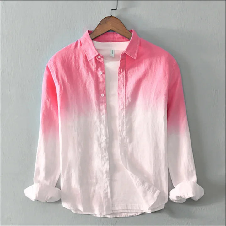 Evan Ombre Button Front Shirt