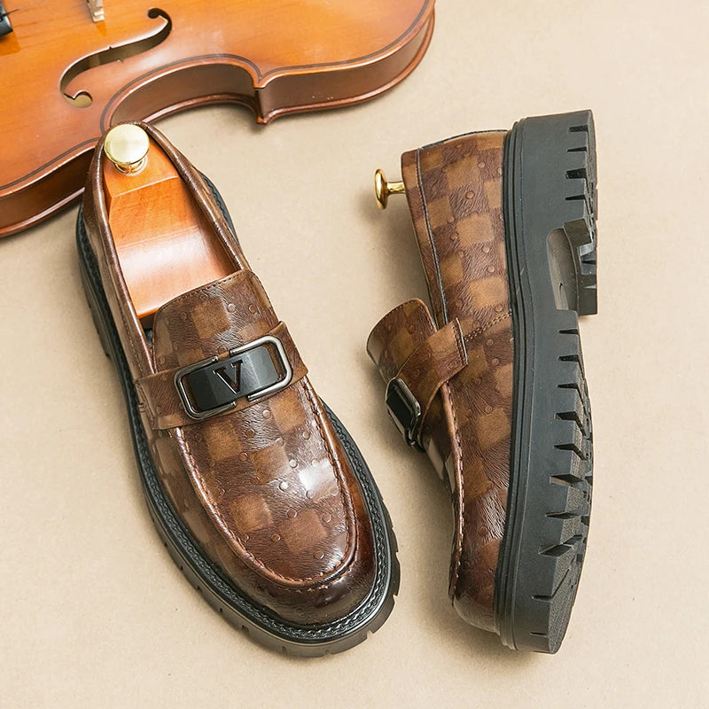 Sammy Leather Penny Dress Loafers