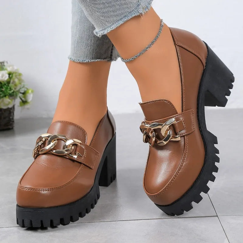 Esme Orthopedic Chain Loafers