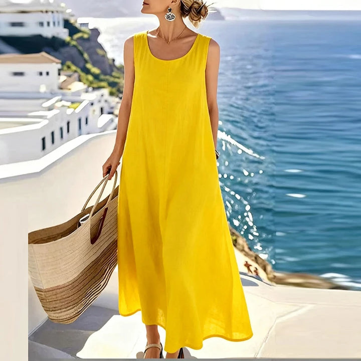 Kendall Elegant Sleeveless Maxi Dress