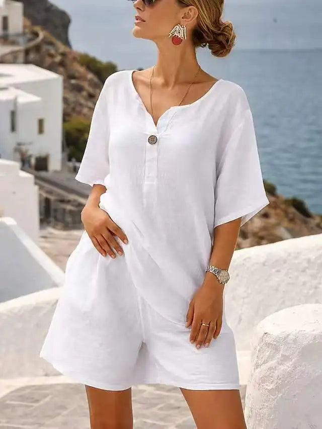 Brielle Relaxed Vacay Shorts Set
