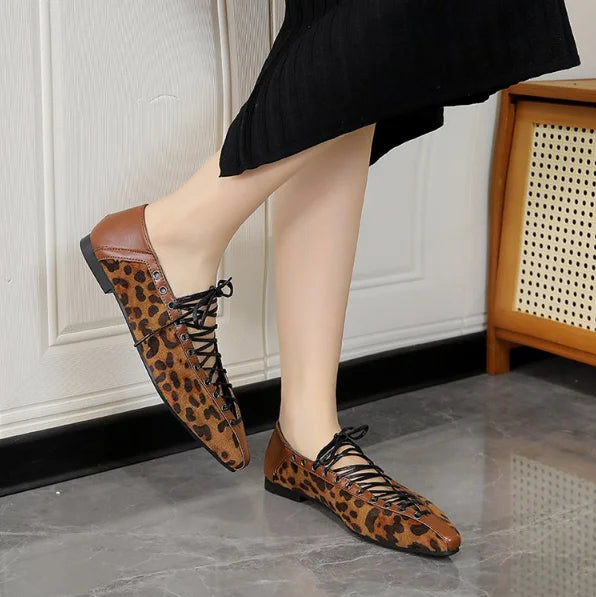 Vesper Classic Lace Up Flats