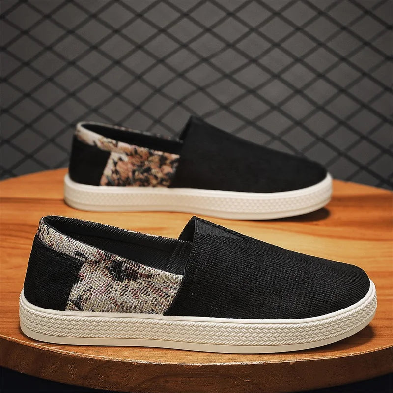 Louis Orthopedic Canvas Slip Ons