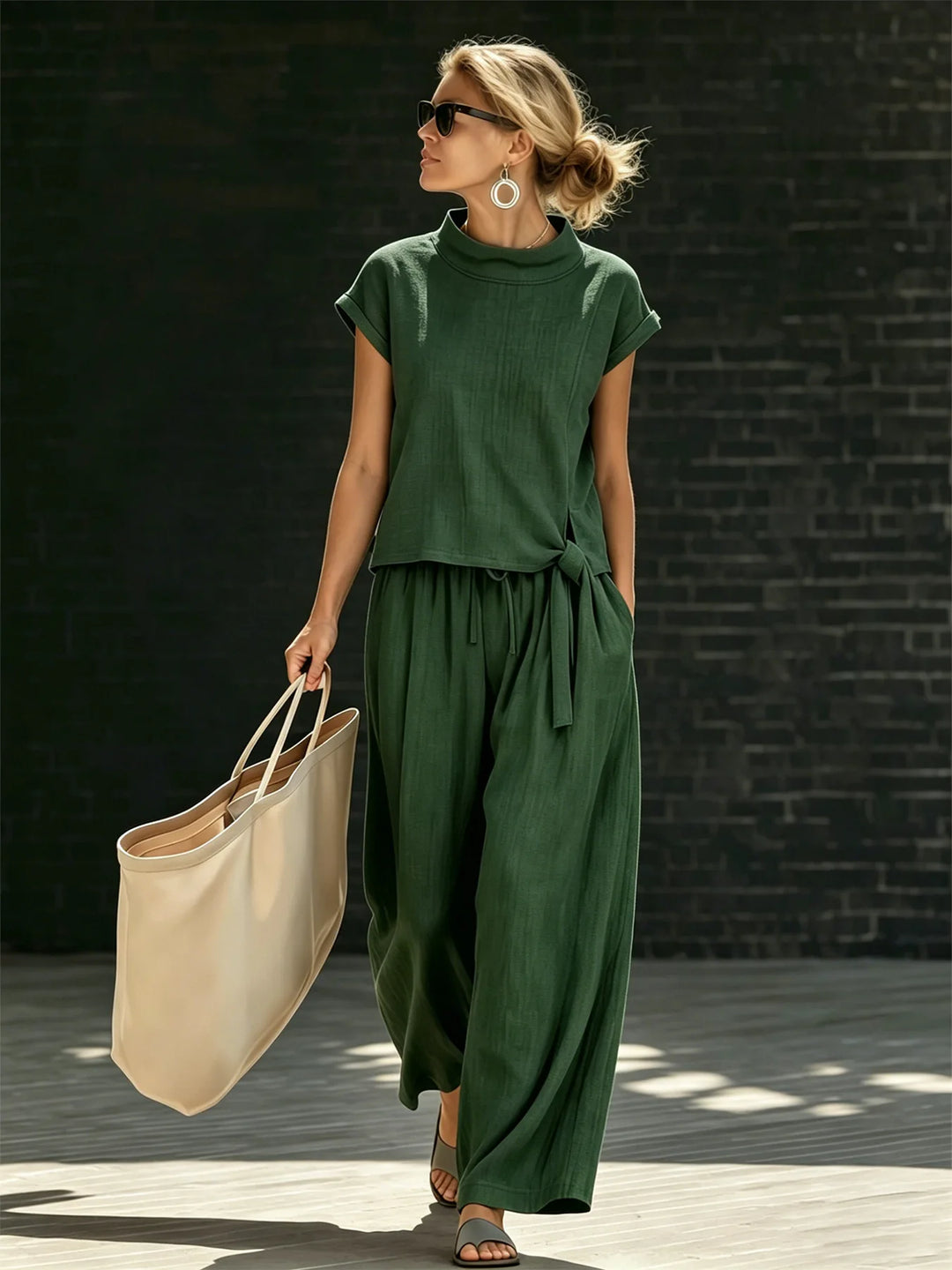 Bailey Tie Knot Two-Piece Set