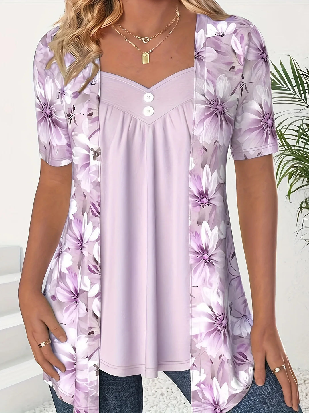 Taylor Floral Two Piece Cardigan Set