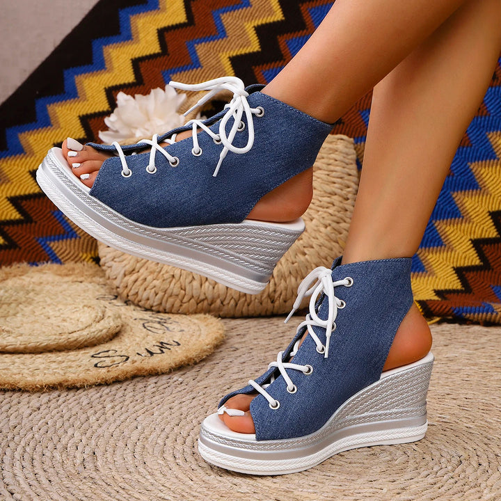 Hadley Orthopedic Peep Toe Sandals