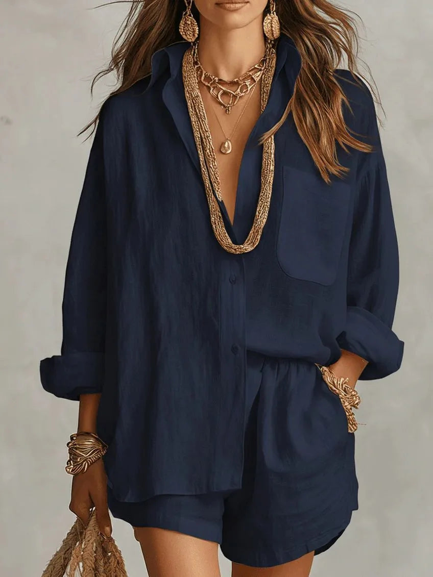 Delilah Summer Relaxed Matching Set