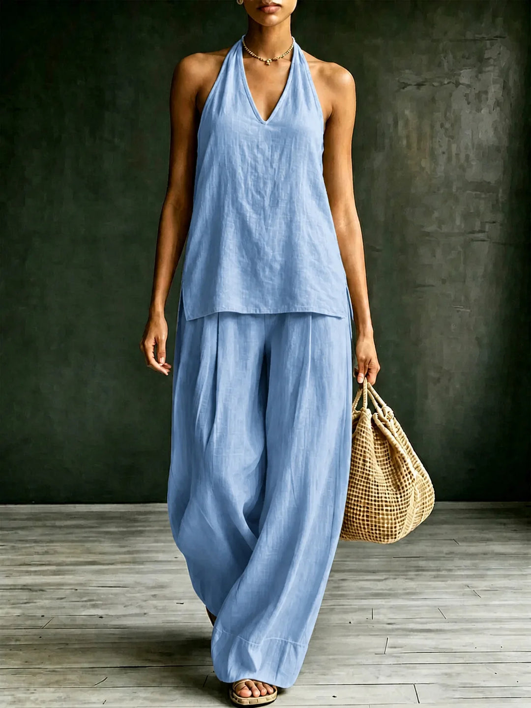 Cassidy Relaxed Wide Leg Jumpsuit