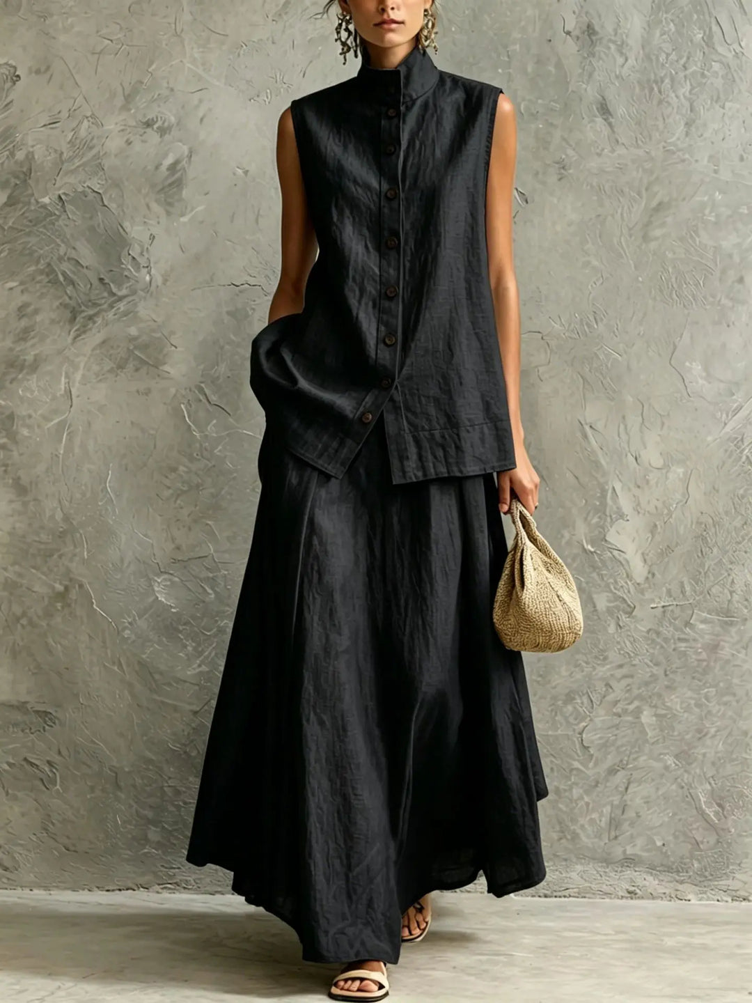 Isolde Elegant Maxi Co-Ord Set