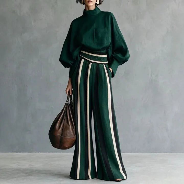 Lennox Relaxed Striped Pant Set