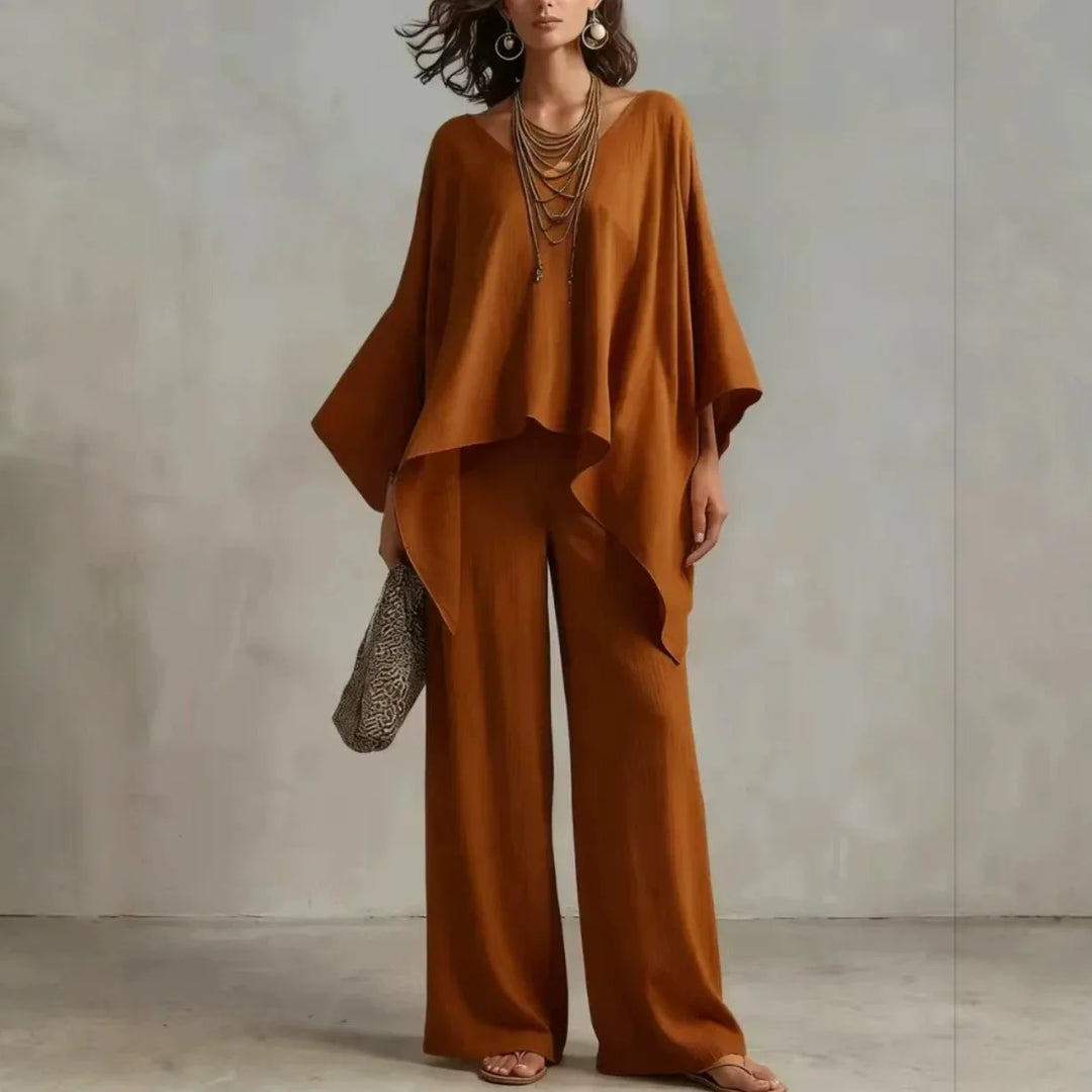 Brittany Relaxed Flowy Wide Leg Set