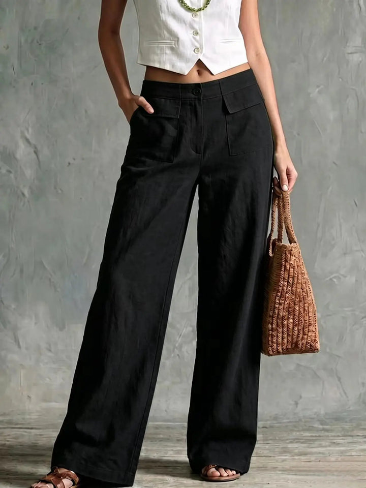 Maren High Waist Palazzo Trousers