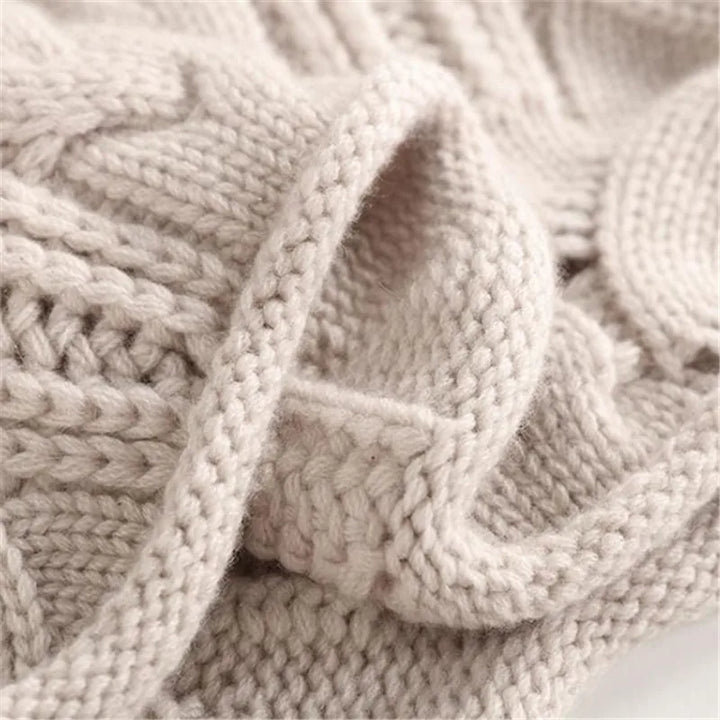 Sabine Openwork Cable Sweater