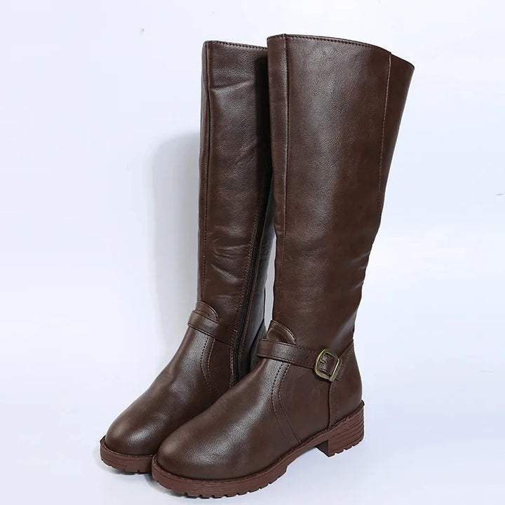 Elaine Side Zip Riding Boots