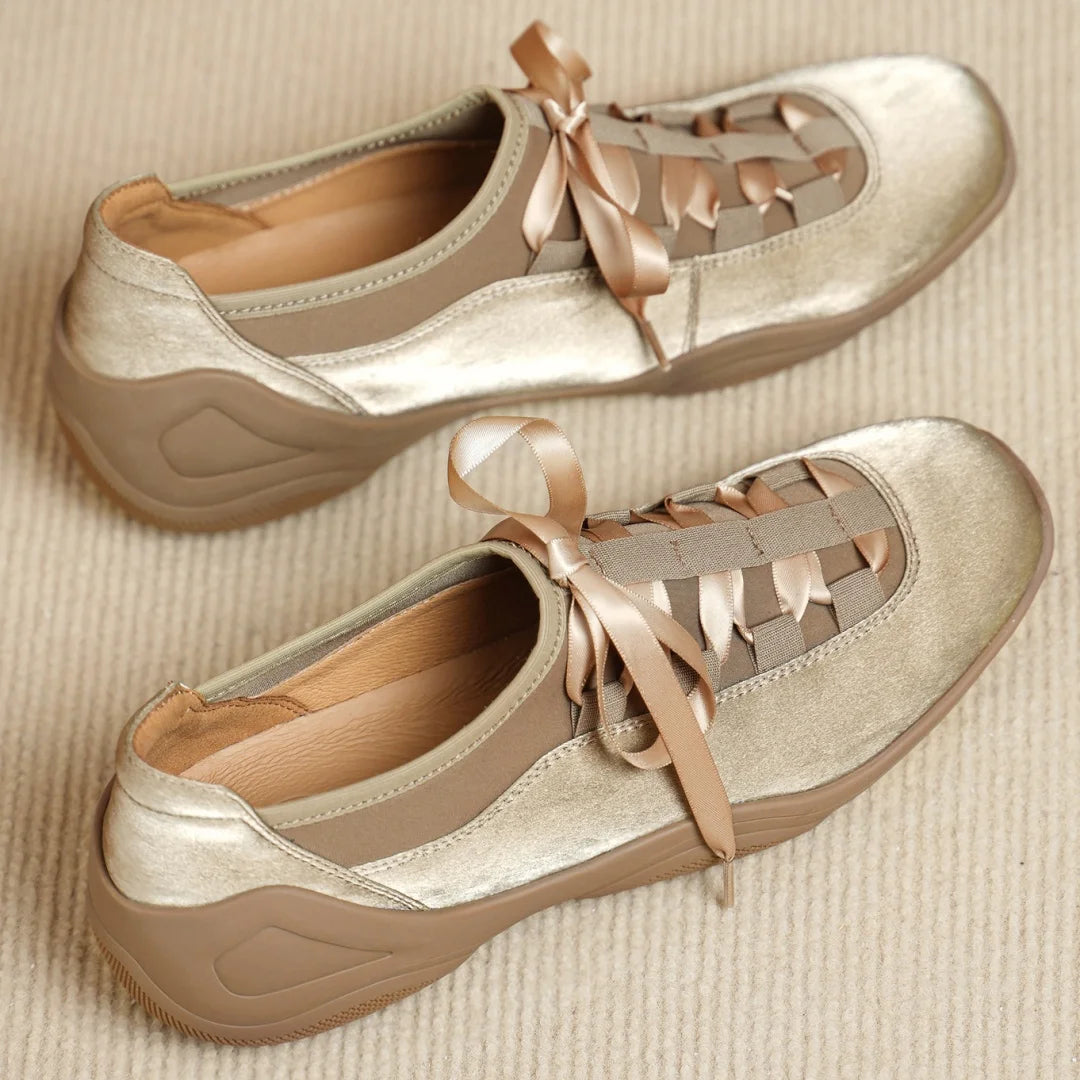 Clara Comfort Lace Up Walking Shoes