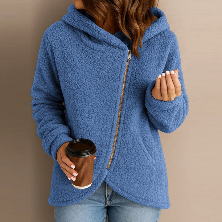 Esme Asymmetric Zip Hoodie