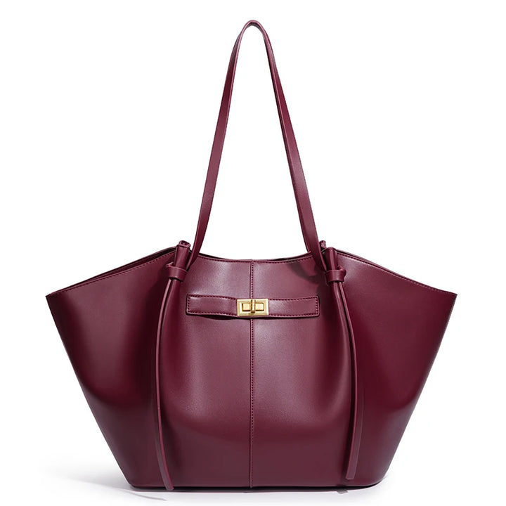 Marlowe Smooth Leather Tote