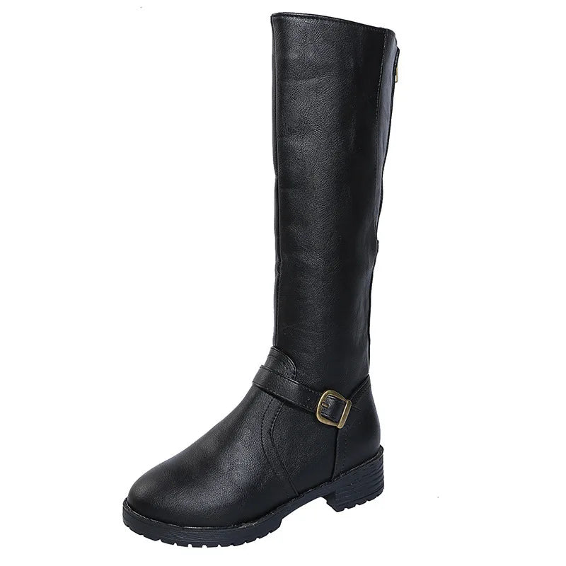 Elaine Side Zip Riding Boots