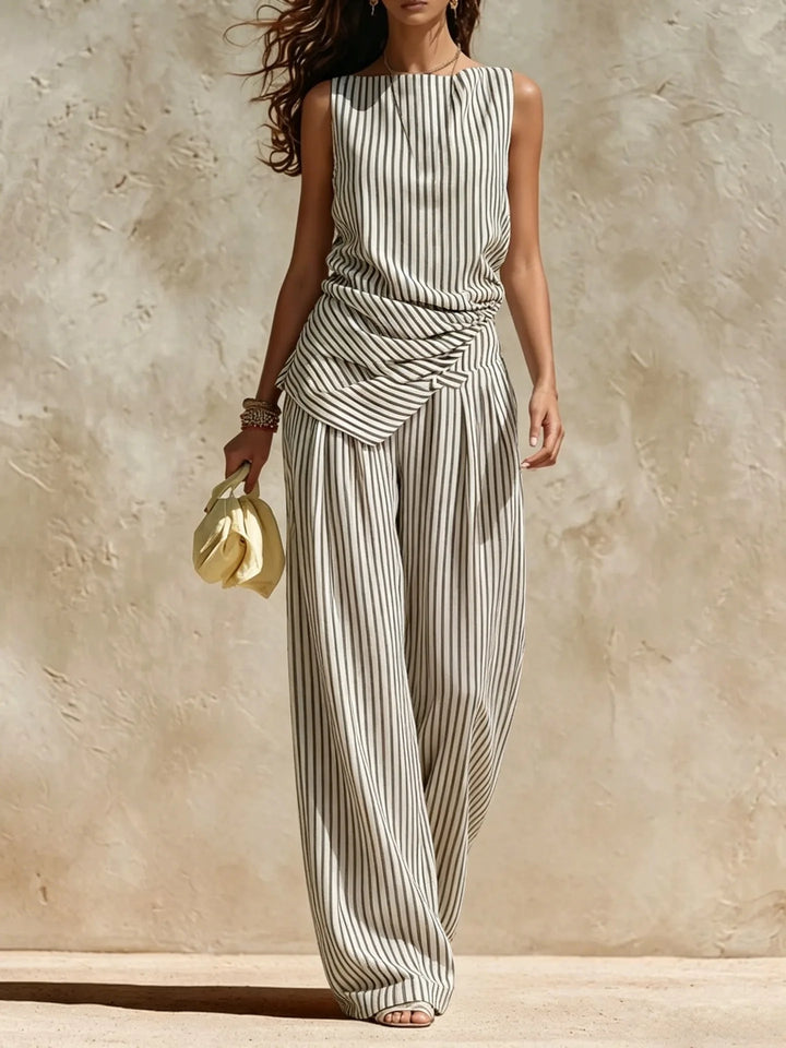 Beth Wide Leg Casual Jumpsuit