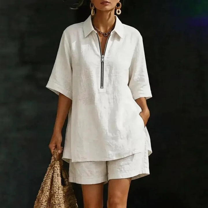 Penelope Short Sleeve Lounge Set