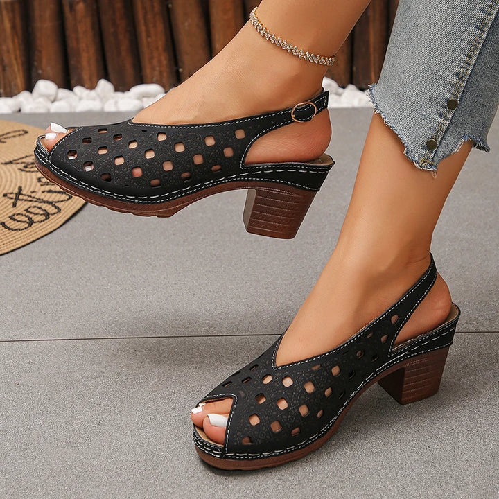Maisie Orthopedic Peep Toe Sandals