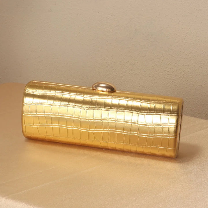 Camille Glossy Evening Party Clutch