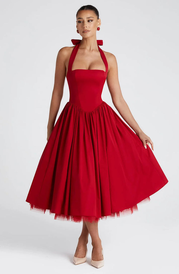 Melinda Halter A Line Baby Doll Dress