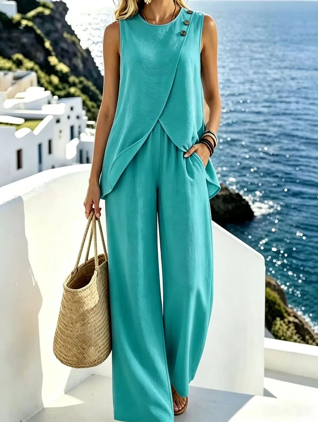 Kayla Casual Summer Two-Piece Set