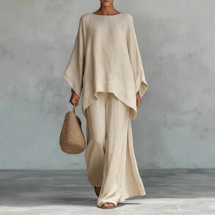 Anna Linen Two Piece Set
