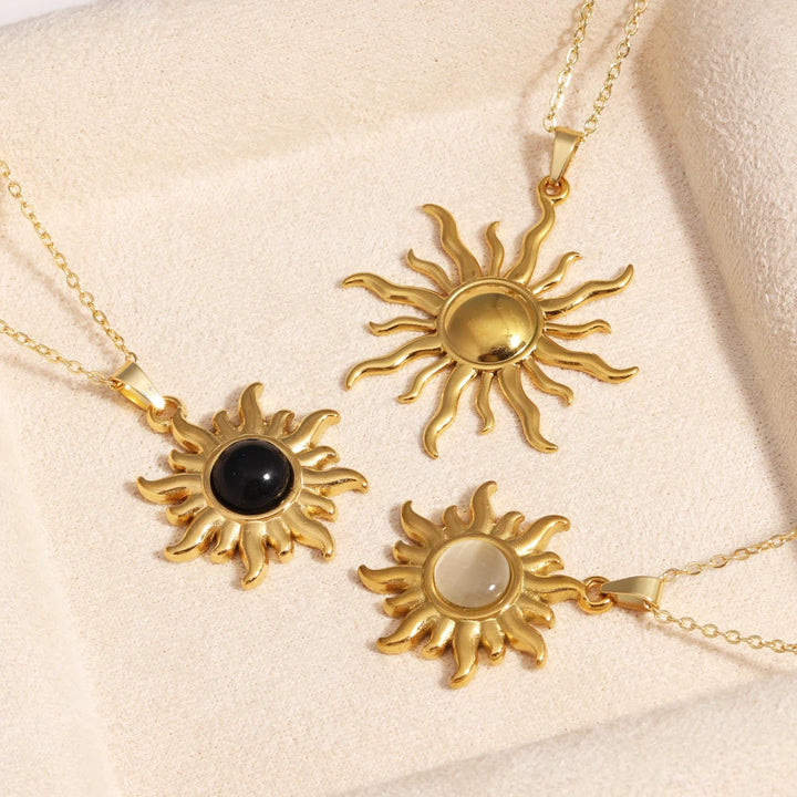 Aurora Spiral Sun Pendant